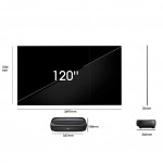 Hisense 120 inches Laser TV Trichrom ALR Screen Series 4K Ultra HD Smart 120L9G