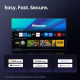 Hisense Tornado 55 inches A7Q Series 4K Ultra HD QLED  - Dolby Audio 55A7Q
