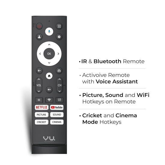 VU 43 inches GloQLED Series 4K QLED Smart Google TV 43GLOQLED25 VU 43 inches GloQLED Series 4K QLED Smart Google TV 43GLOQLED25