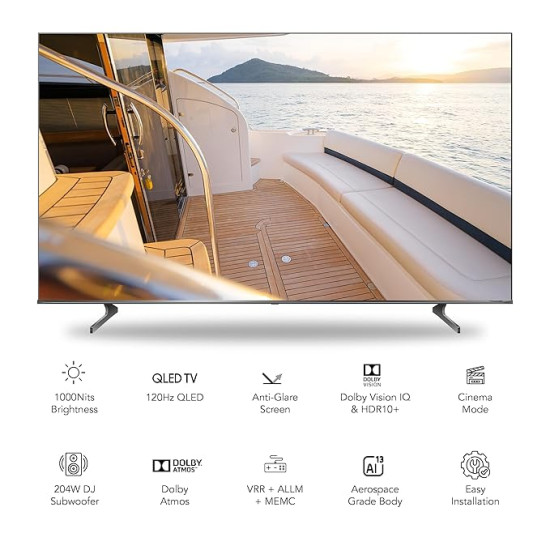 VU Masterpiece 98 inch 4K QLED Google TV VU Masterpiece 98 inch 4K QLED Google TV